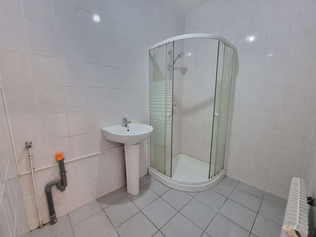 Salle d&#039;eau de 3.52 m² avec emplacement lave linge - Appartement à RIVE-DE-GIER