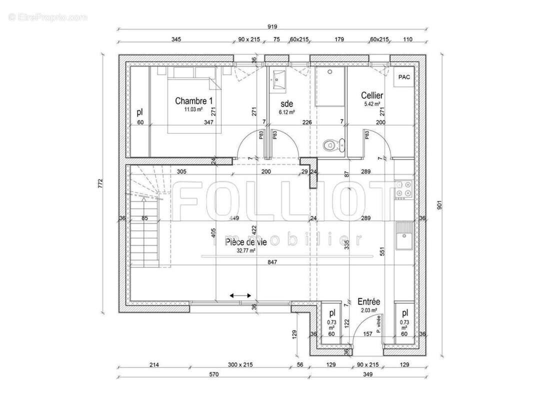 Maison à DOUVRES-LA-DELIVRANDE