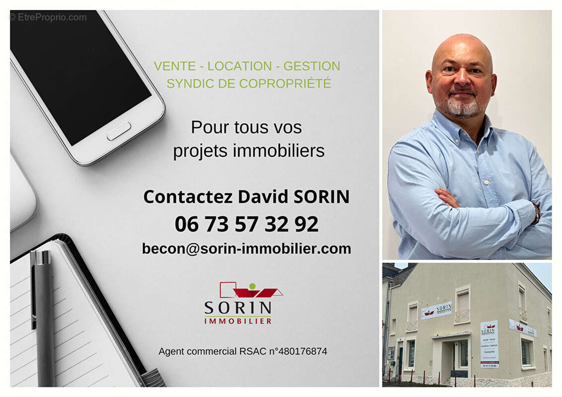 Maison à LE LOUROUX-BECONNAIS