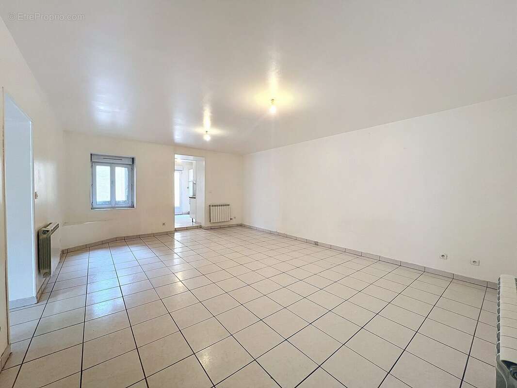 ENTRÉE-SÉJOUR T3 RDC - Appartement à PONT-DE-CHERUY