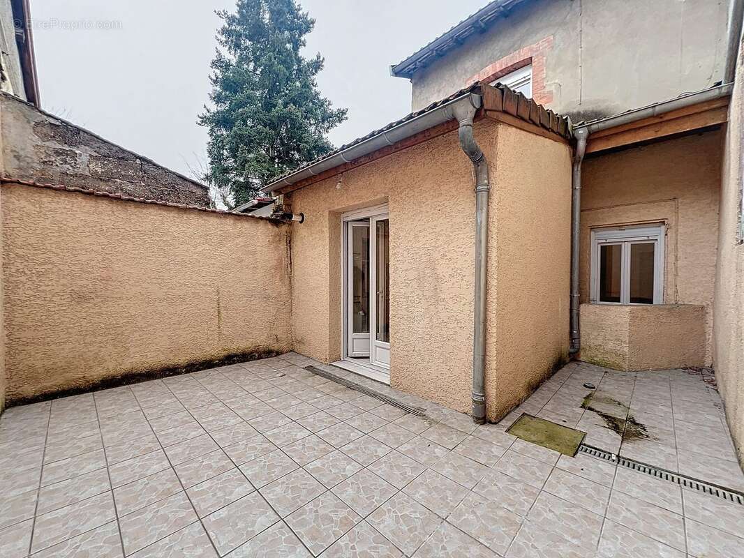 TERRASSE - Appartement à PONT-DE-CHERUY