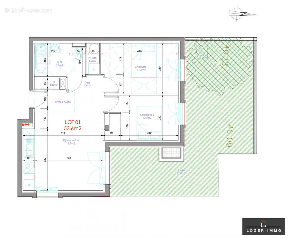 Appartement à VAIRES-SUR-MARNE