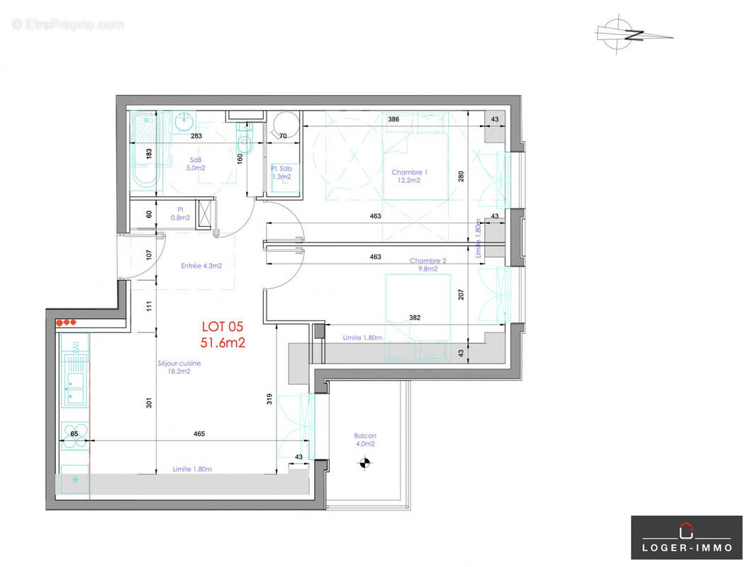 Appartement à VAIRES-SUR-MARNE
