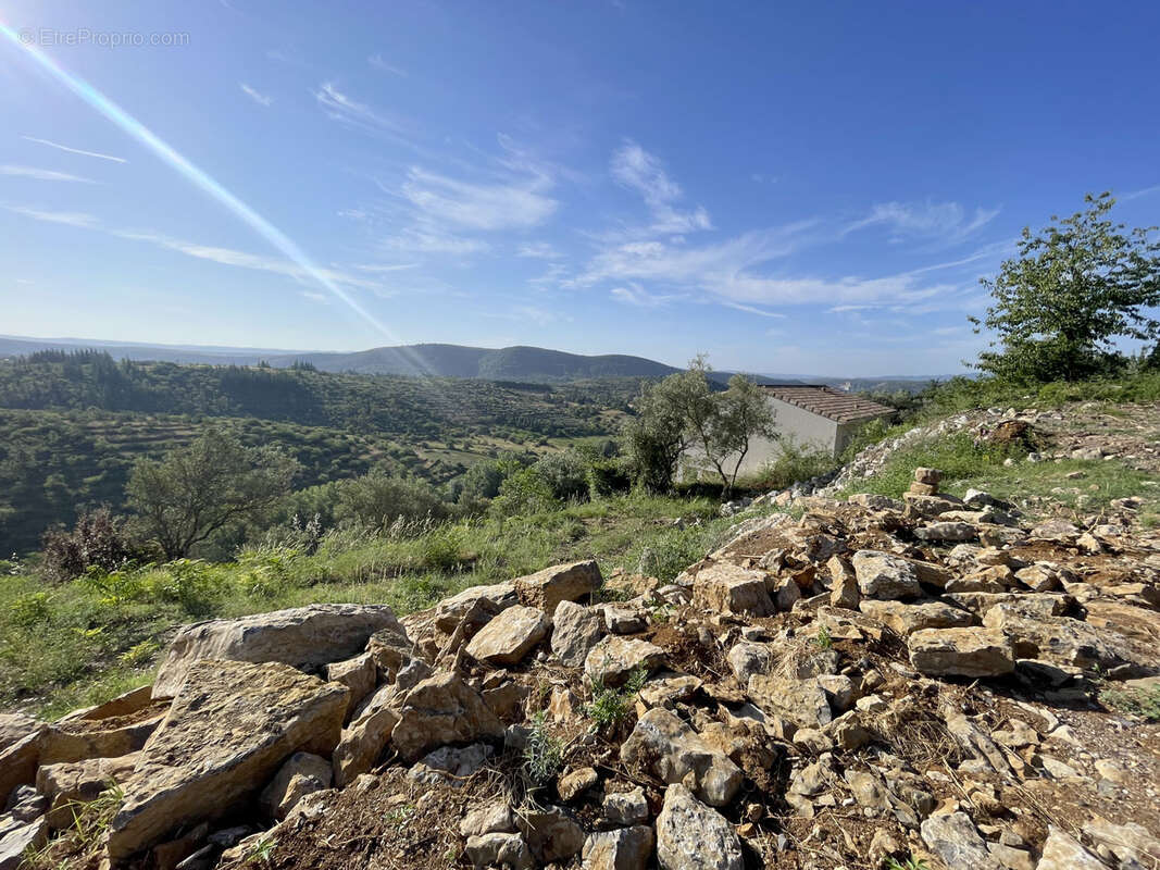 Terrain à LARGENTIERE