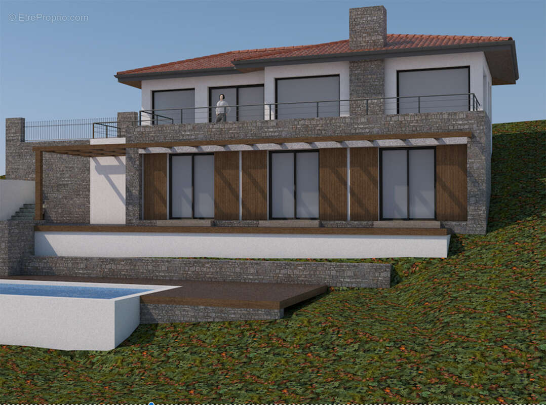 Terrain à LARGENTIERE