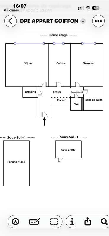Appartement à LE BLANC-MESNIL