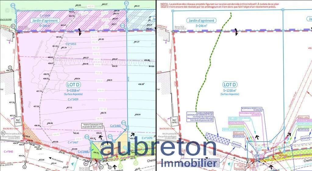 Terrain à SAINT-ALBAN-LEYSSE