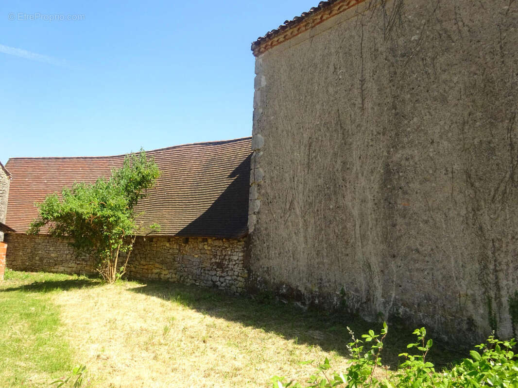 arriere maison et grange - Maison à ARCAMBAL