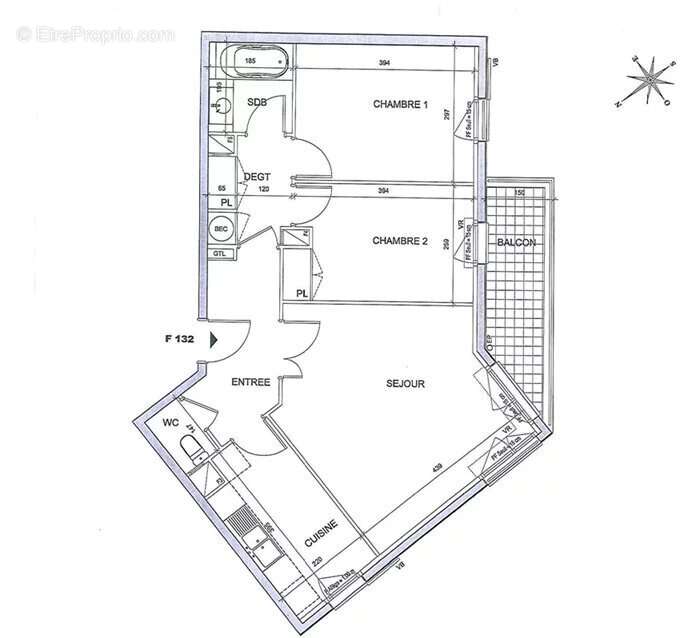 Appartement à RUEIL-MALMAISON