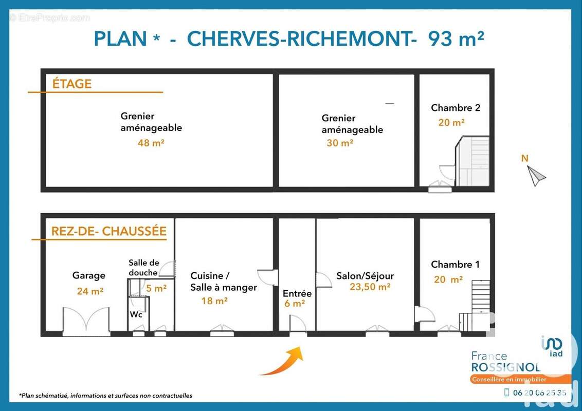 Photo 4 - Maison à CHERVES-RICHEMONT