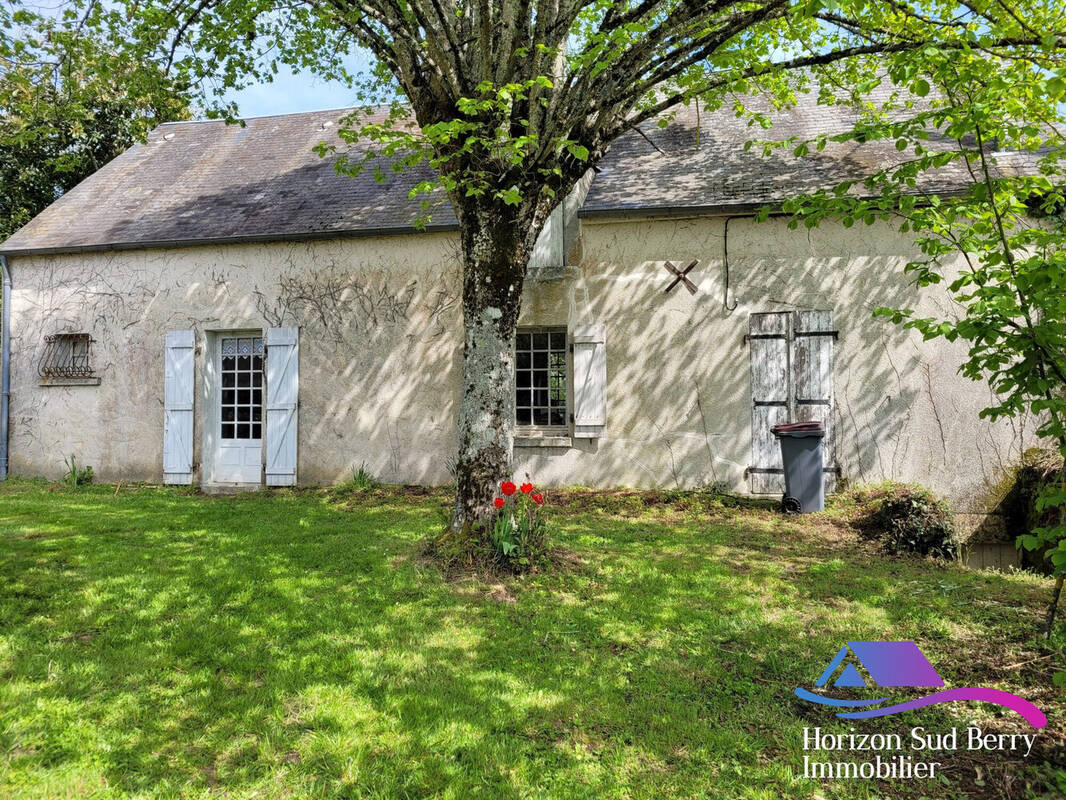 Façade avant - Maison à THEVET-SAINT-JULIEN