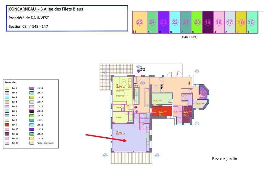 Appartement à CONCARNEAU