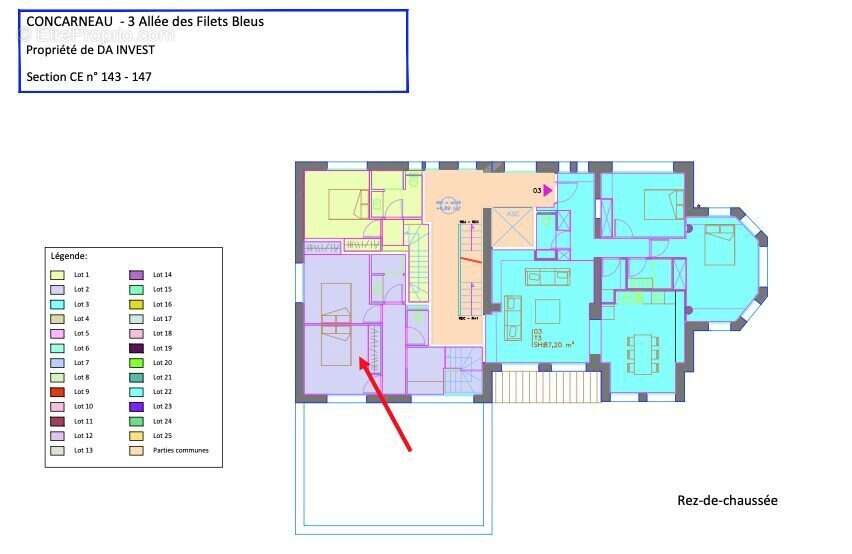 Appartement à CONCARNEAU