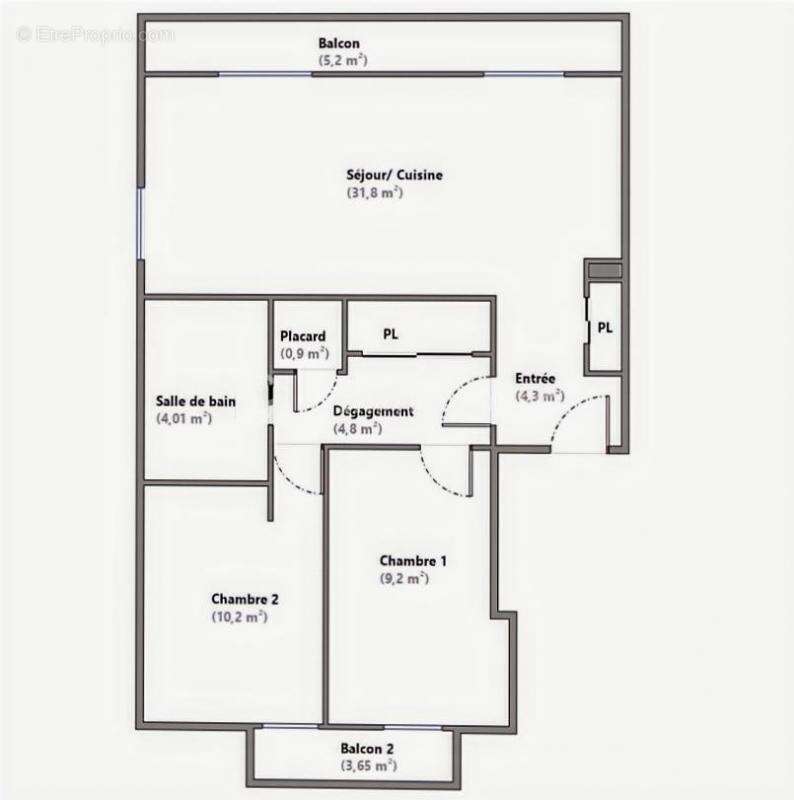 Appartement à LE PIN