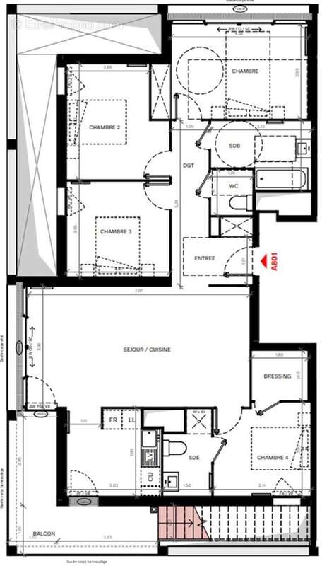 Appartement à BORDEAUX