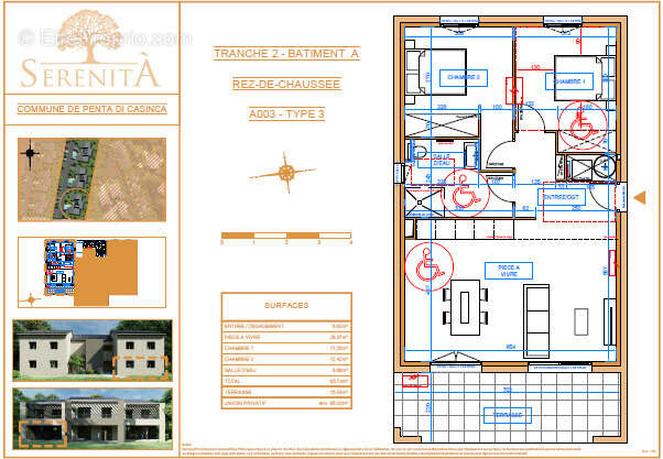 Appartement à PENTA-DI-CASINCA