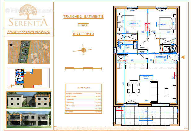 Appartement à PENTA-DI-CASINCA
