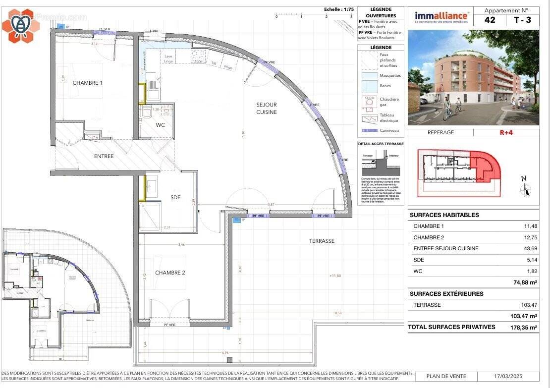 Appartement à MIRAMAS