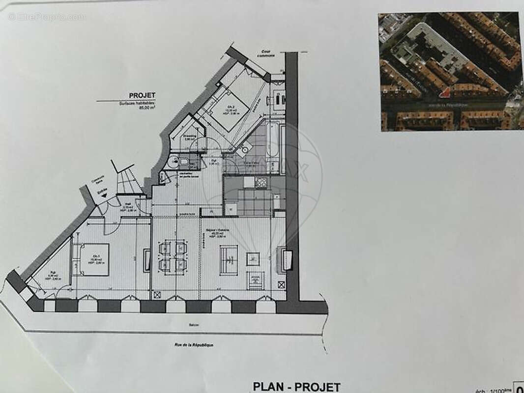 Appartement à MARSEILLE-2E