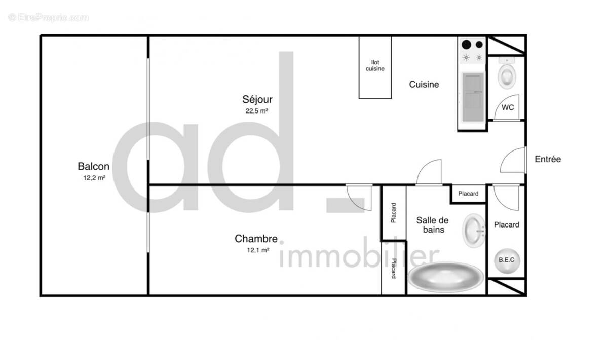 Appartement à LA ROCHELLE