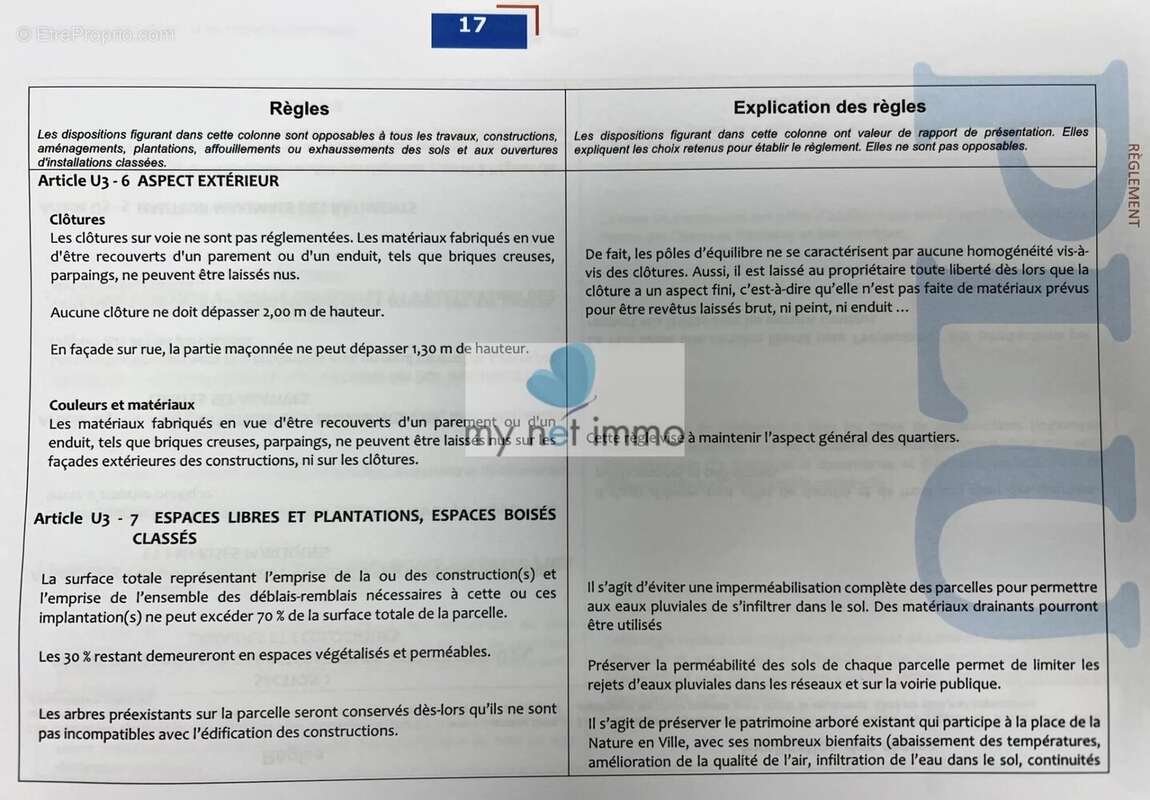 Terrain à SAINT-FRANCOIS