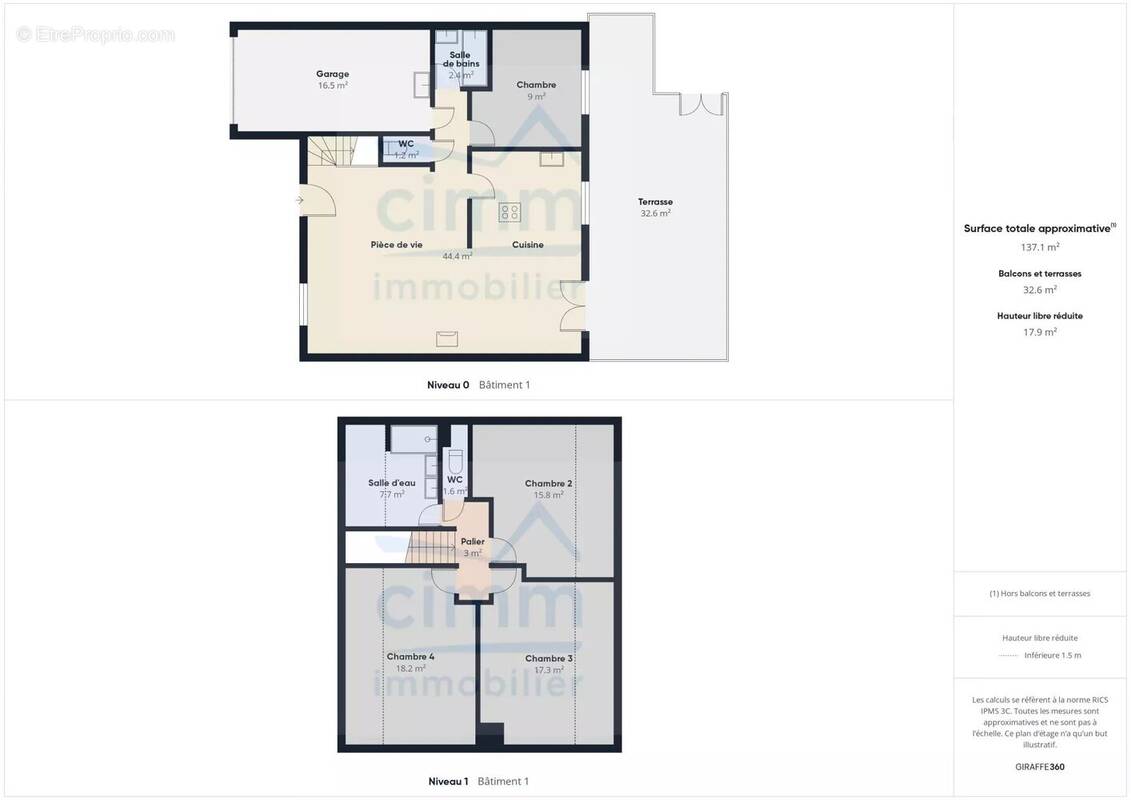 Maison à BOURG-DES-COMPTES