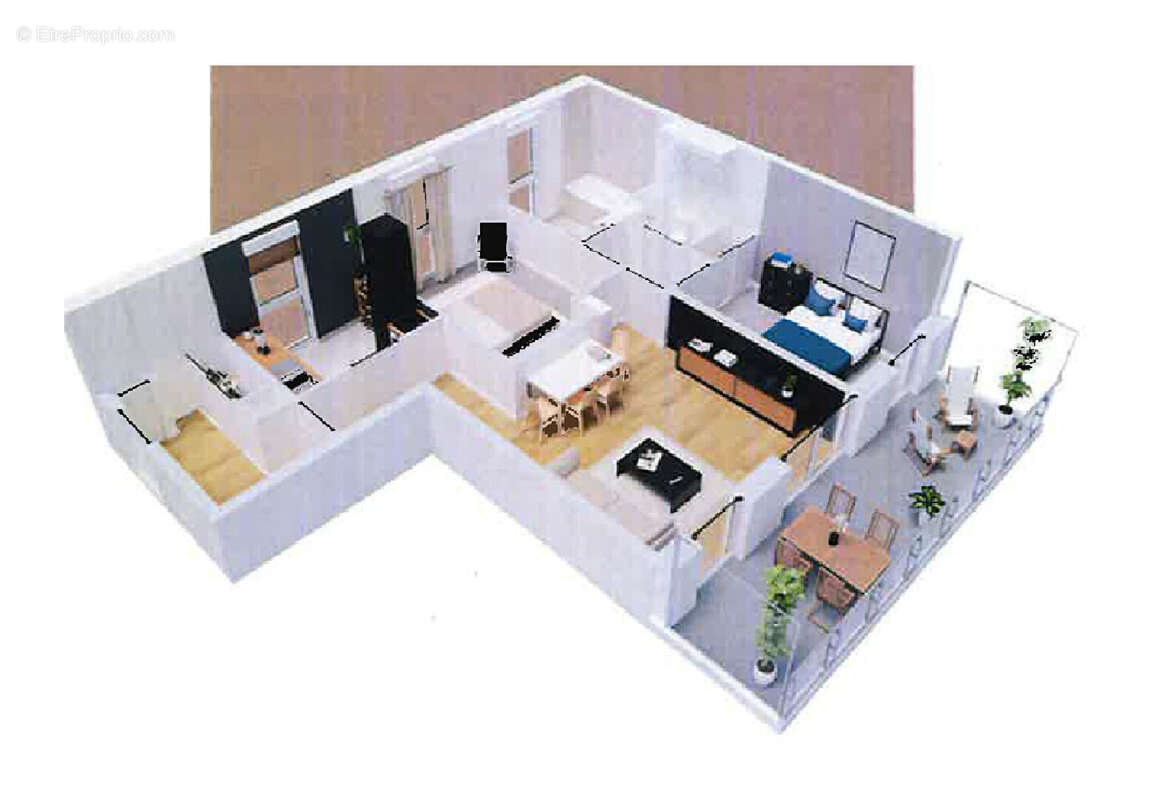 Appartement à VILLENEUVE-LE-ROI