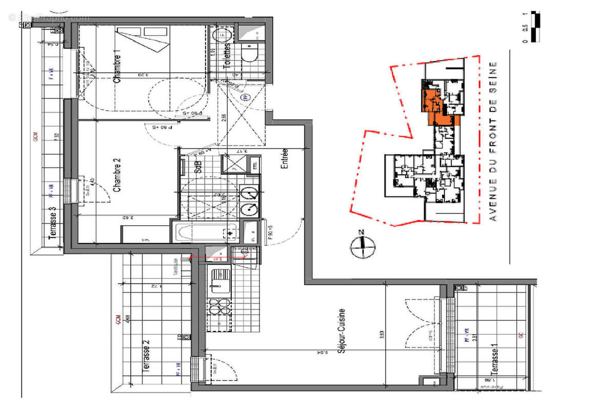 Appartement à VILLENEUVE-LE-ROI