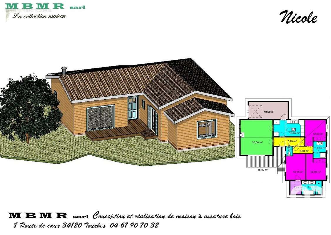 Photo 3 - Terrain à ROUJAN
