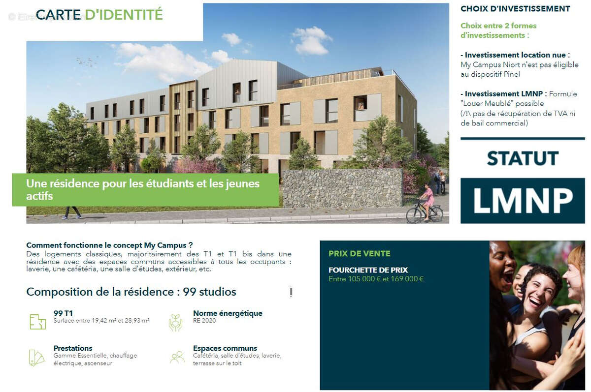 Appartement à NIORT