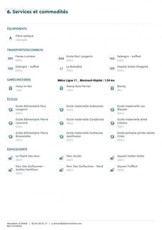 Maison à NOISY-LE-SEC