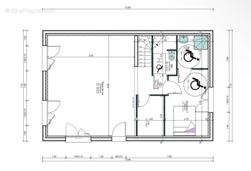 Maison à LA CHAPELLE-DES-MARAIS
