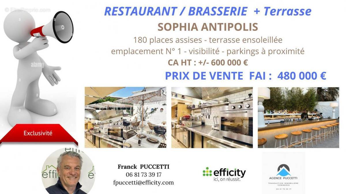 Commerce à VALBONNE