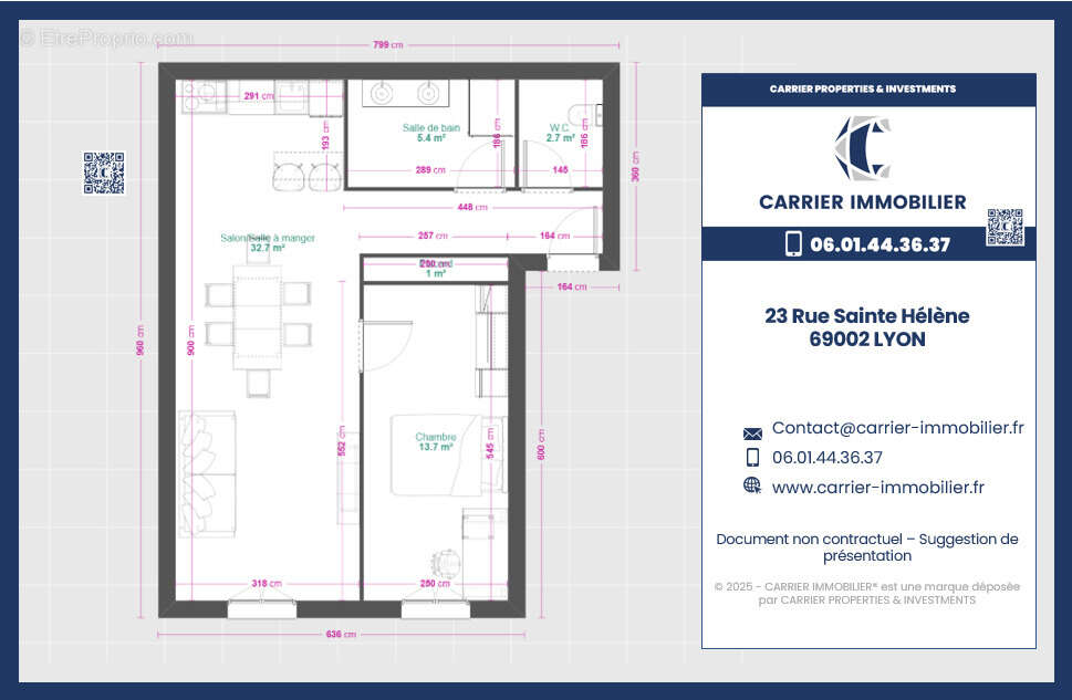 Appartement à LYON-2E