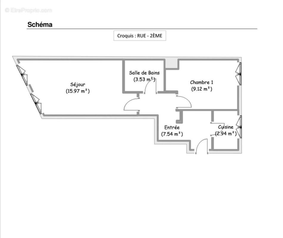 Appartement à PARIS-17E