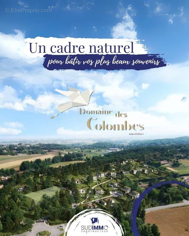 Terrain à MONTELEGER