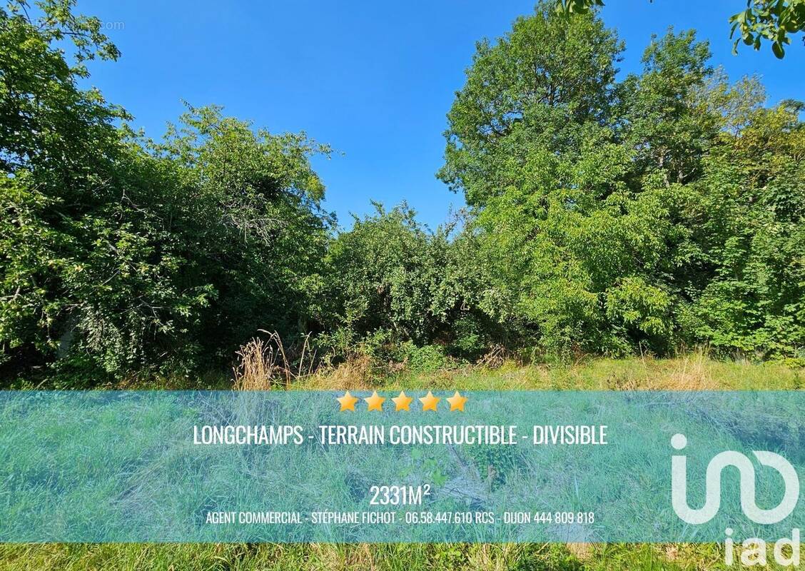 Photo 1 - Terrain à LONGCHAMP
