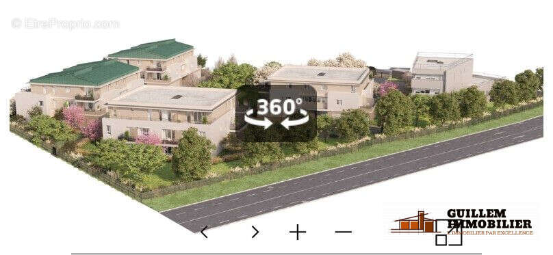 vue d'ensemble - Appartement à AVIGNON