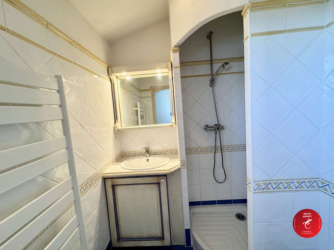 Salle d&#039;eau - Maison à ROQUEBRUNE-SUR-ARGENS