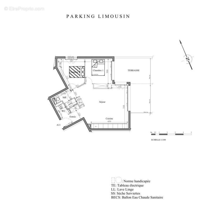 Appartement à LES MATHES