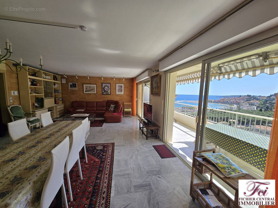 Appartement à MENTON