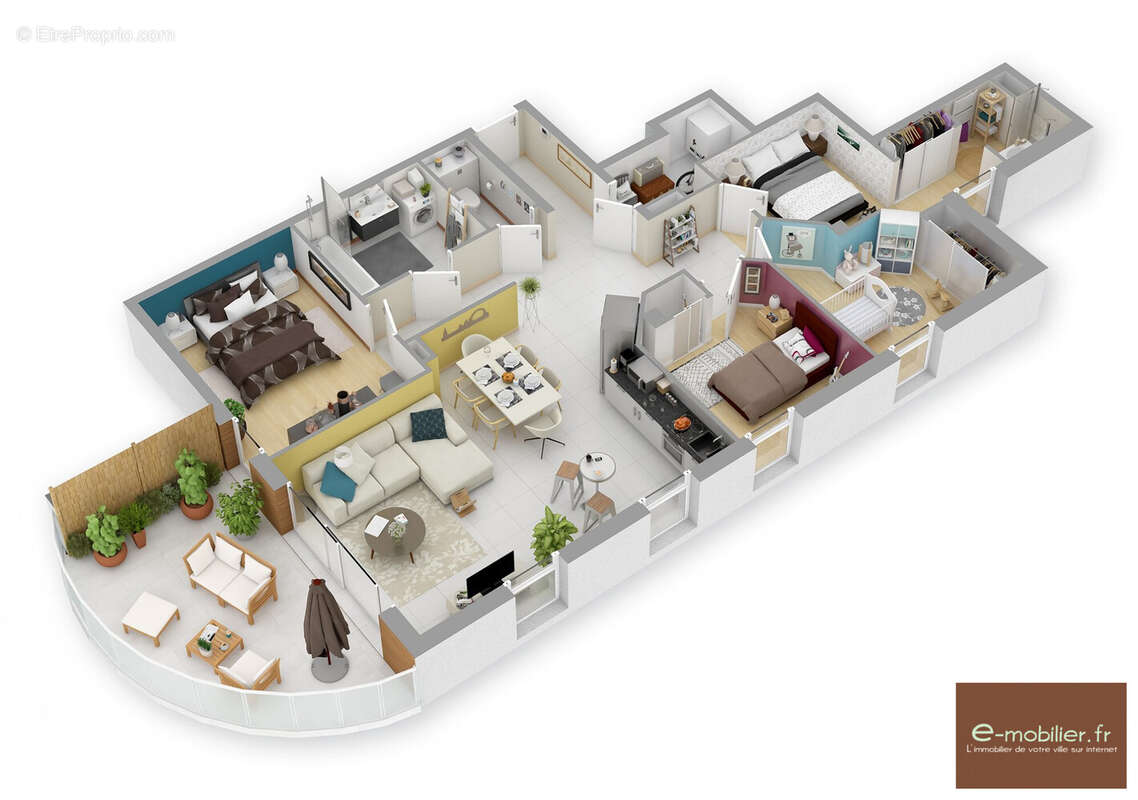 Appartement à SAINT-BALDOPH