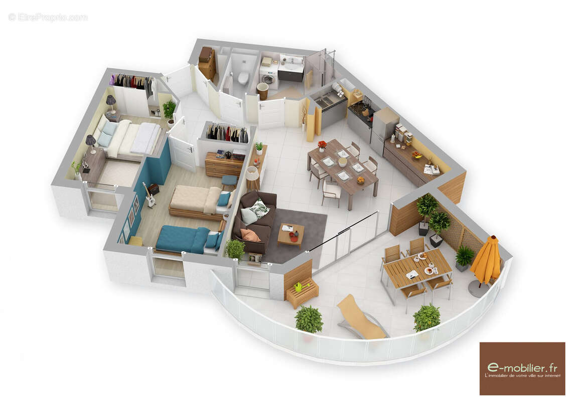 Appartement à SAINT-BALDOPH