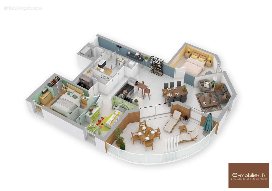 Appartement à SAINT-BALDOPH