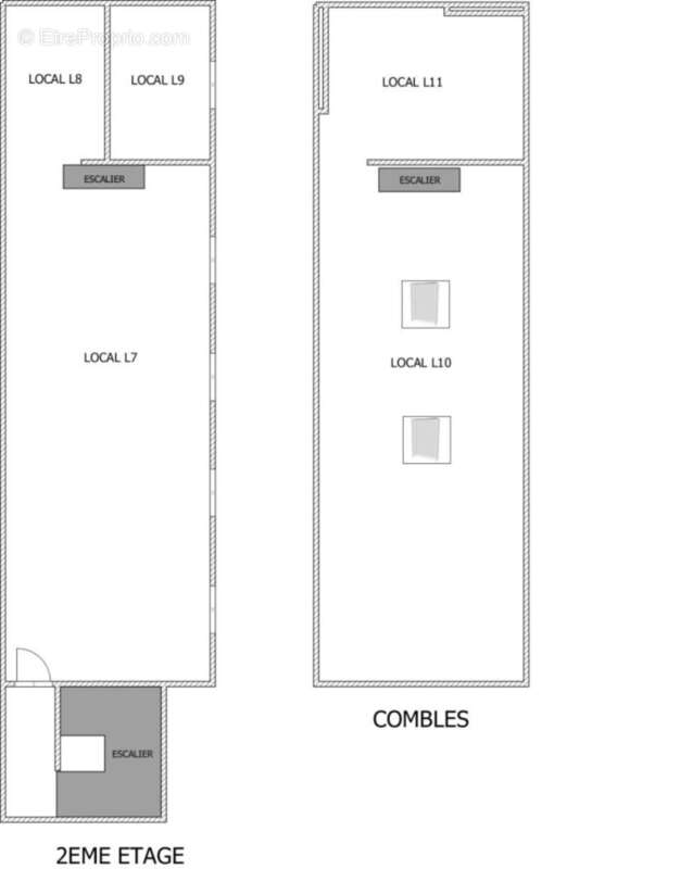 2eme etage - Commerce à PARIS-10E