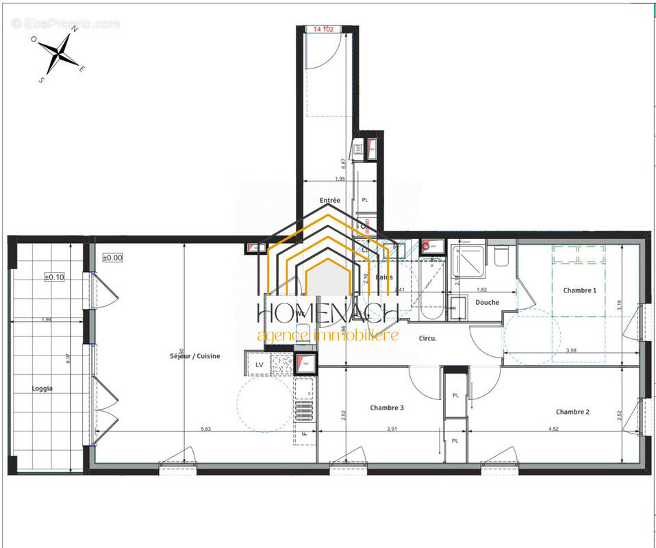 Appartement à MAUBEC