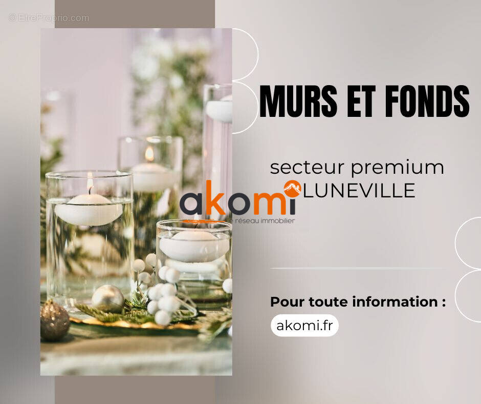 Commerce à LUNEVILLE