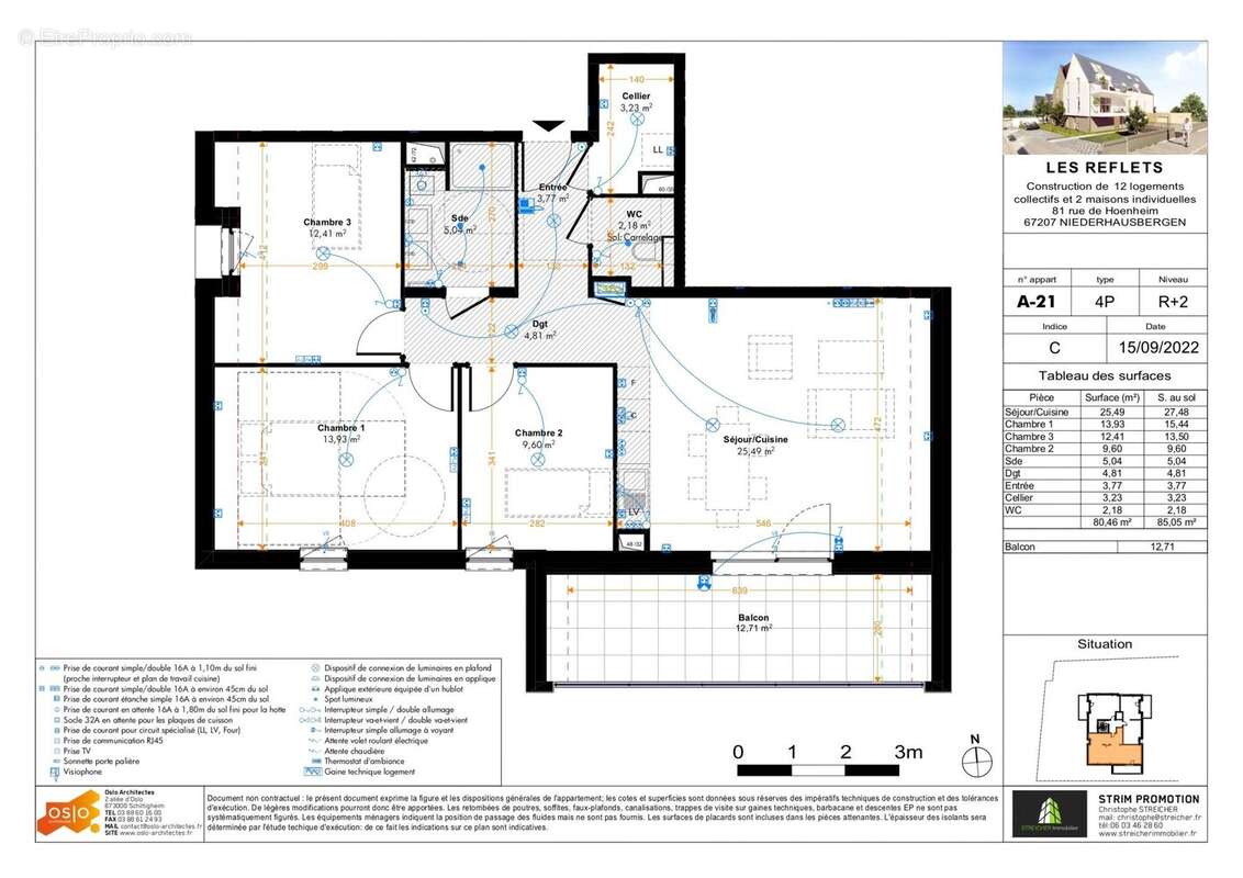 Appartement à NIEDERHAUSBERGEN