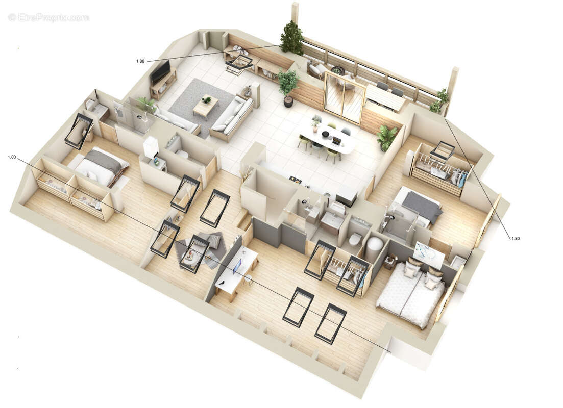 Appartement à LES GETS