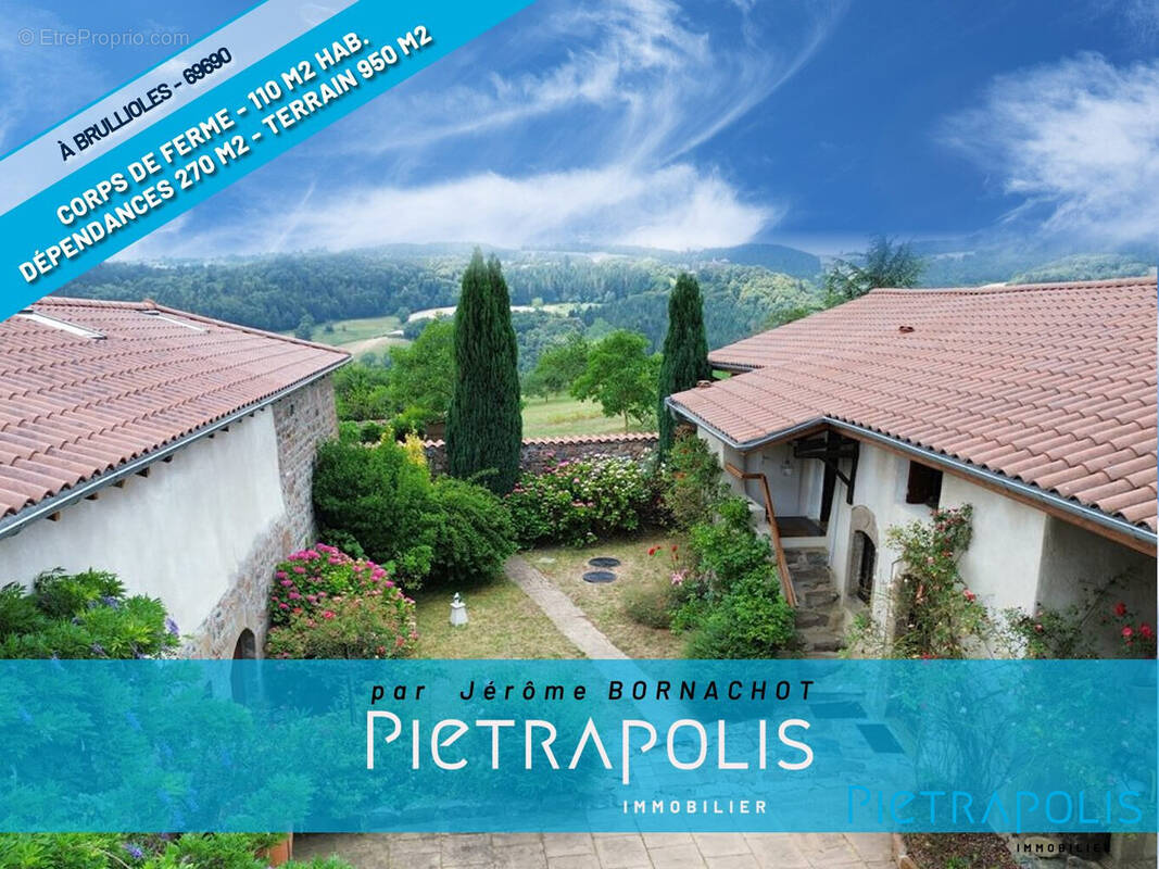 Maison à BRULLIOLES